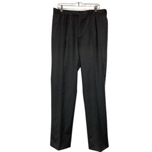 Sergio Valentino 100% Worsted Wool Super 150’s Trousers Italy Size 34.6” Waist